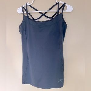 Arc’teryx navy blue tank top. Size M. Brand new condition
